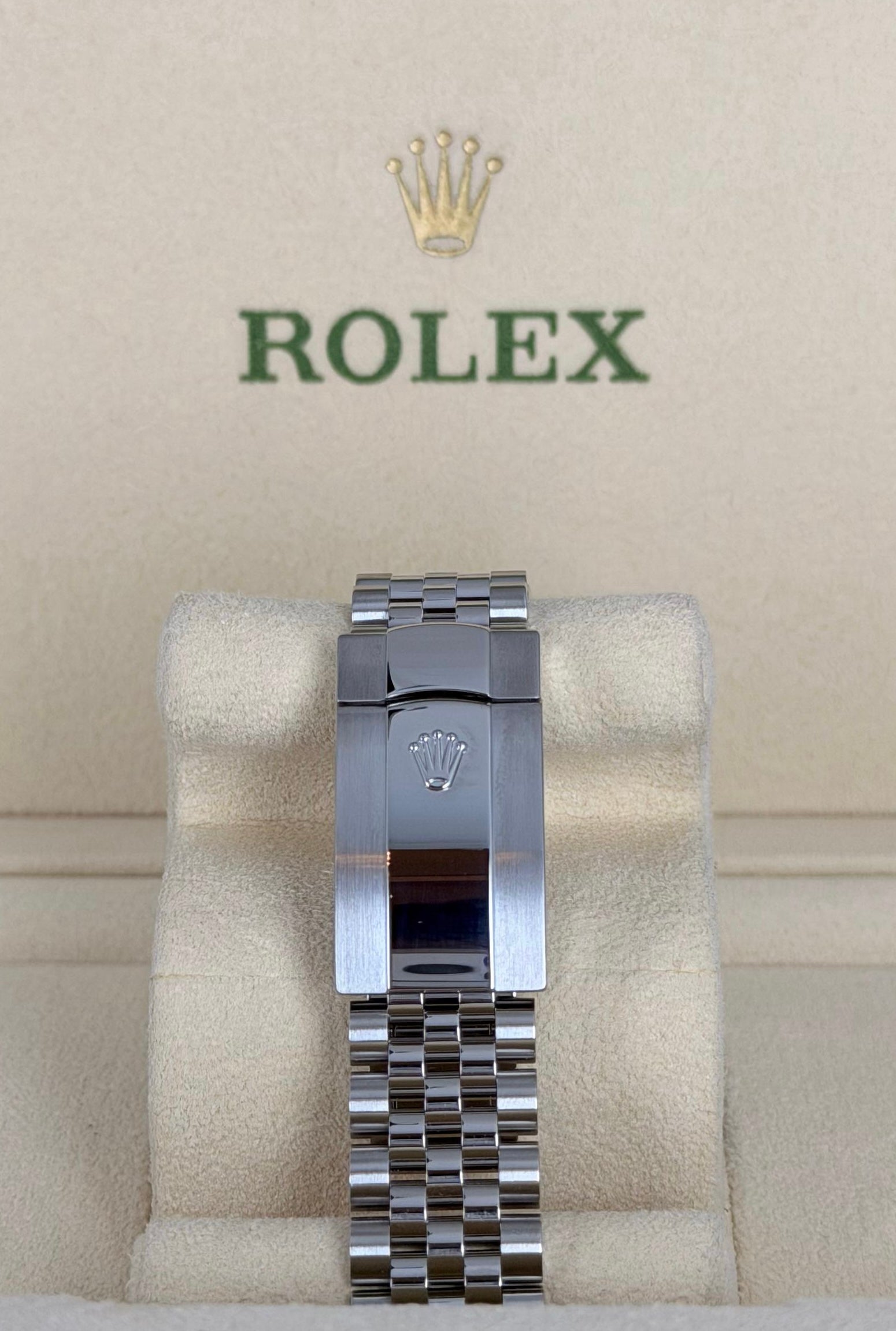 Rolex Datejust 41 Blaues Zifferblat mit Diamanten Bj 2020 Wie Neu Box und Pap
