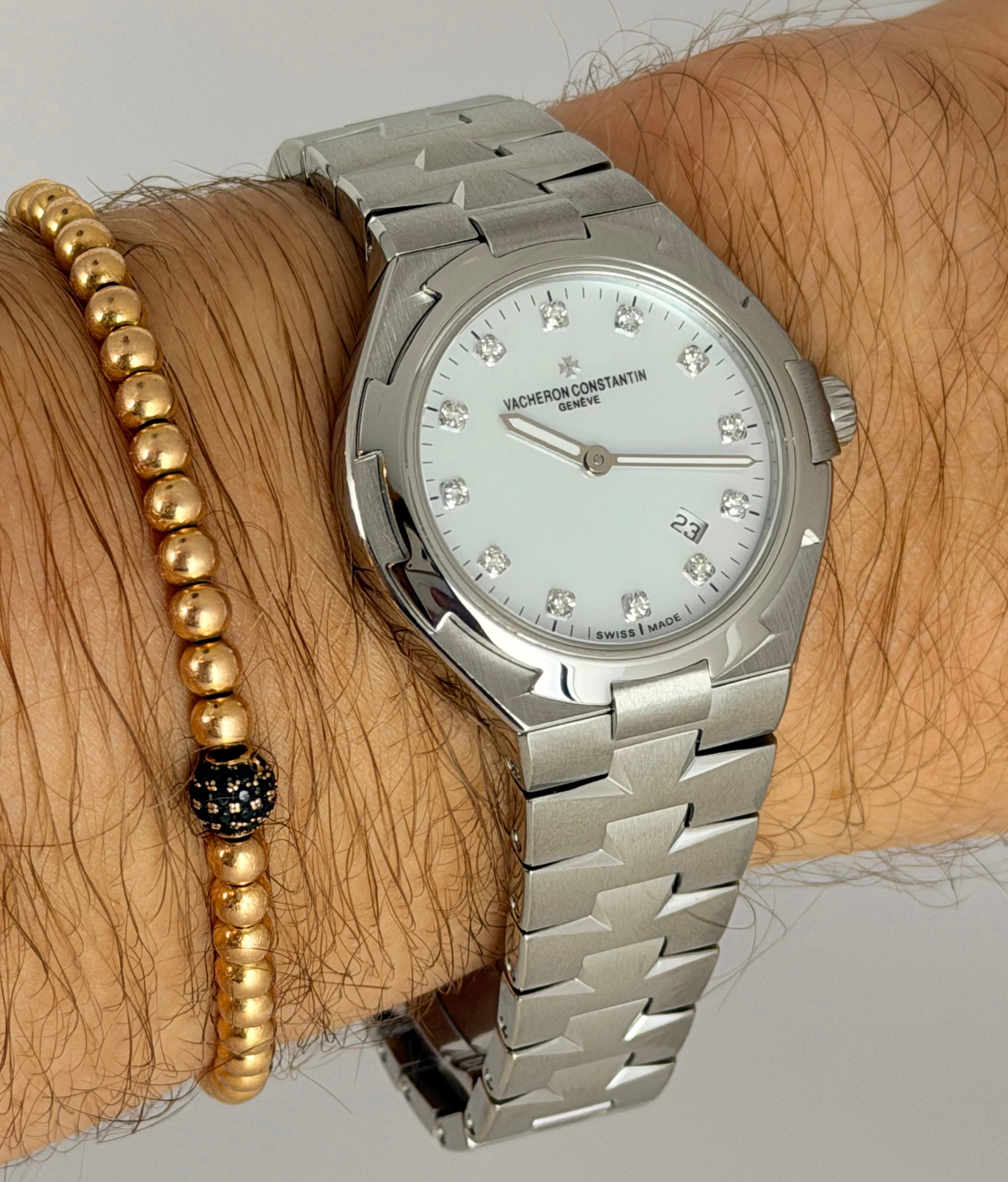 Vacheron Constantin Overseas Perlamutes Zifferblat Box undPapieren 2017 Wie Neu