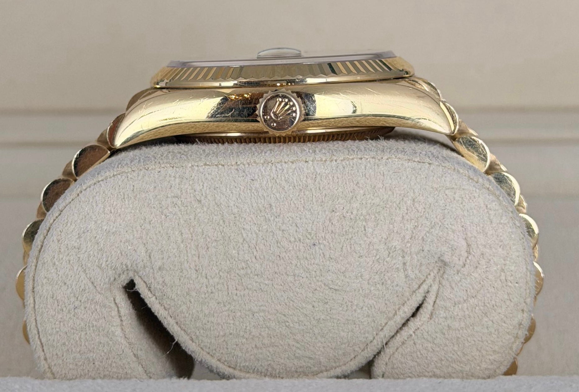 Rolex Day-Date 36 Factory Diamanten Zifferblat Full Set Wie Neu