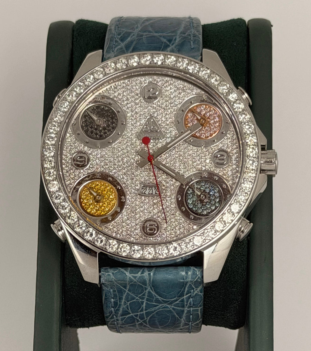 Jacob & Co. Five Time Zone Nur Uhr Orginal Bestzet