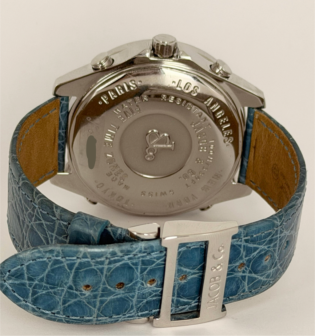 Jacob & Co. Five Time Zone Nur Uhr Orginal Bestzet
