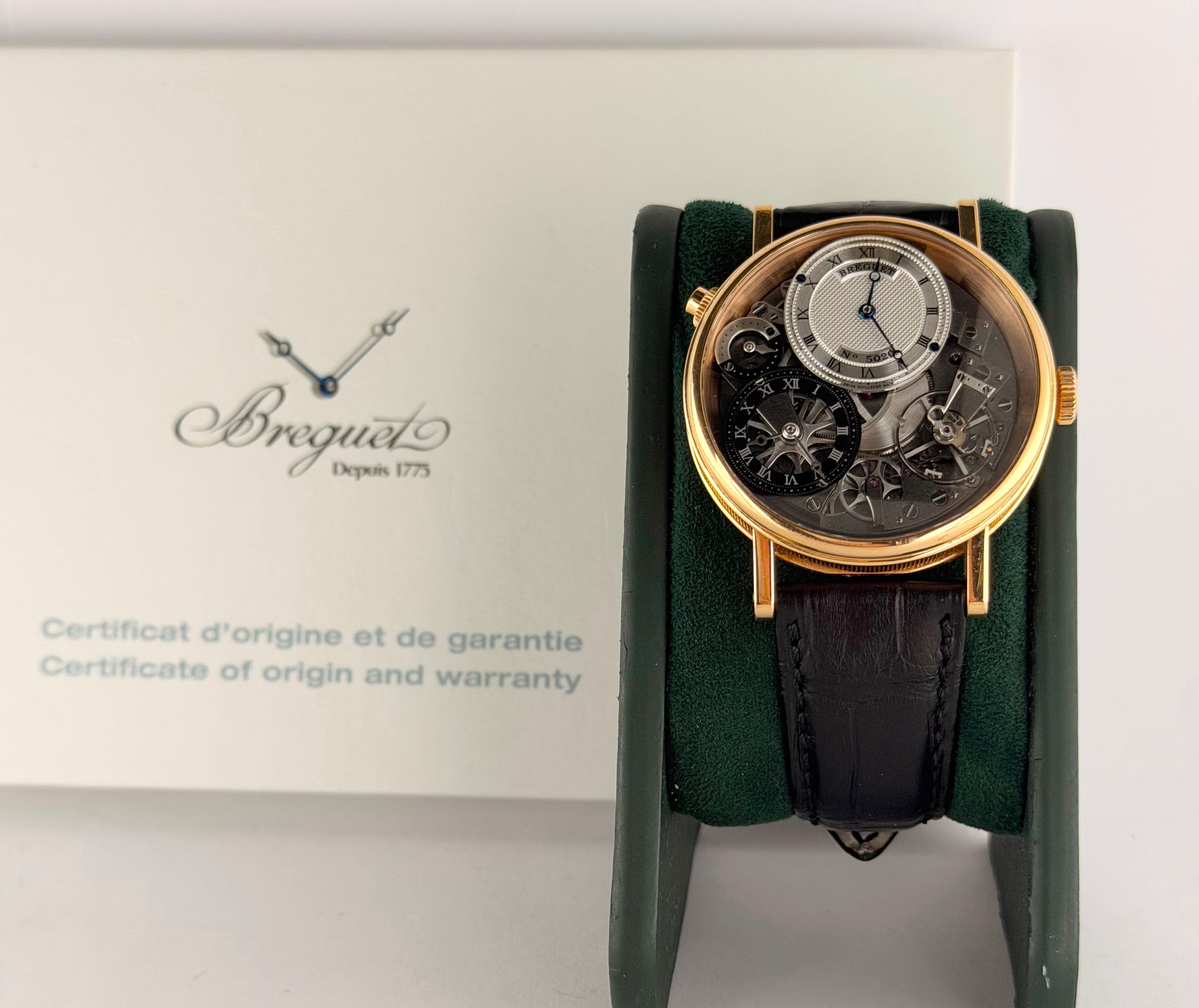 Breguet TraditionRoségold Full Set wie neu