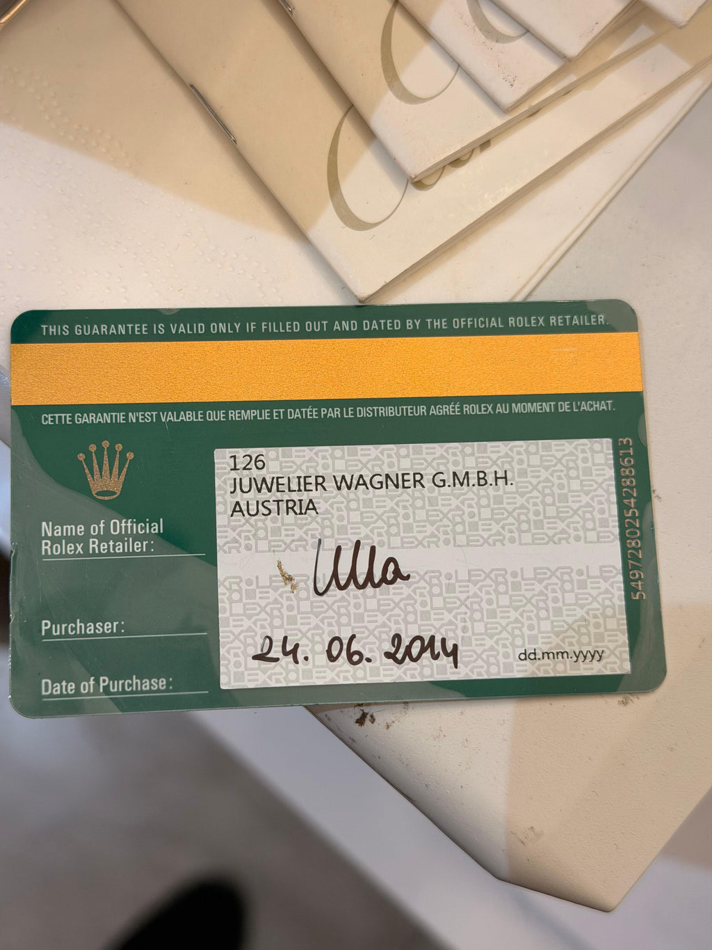 Rolex Sea-Dweller 4000 2014 Full Set LC EU wie neu