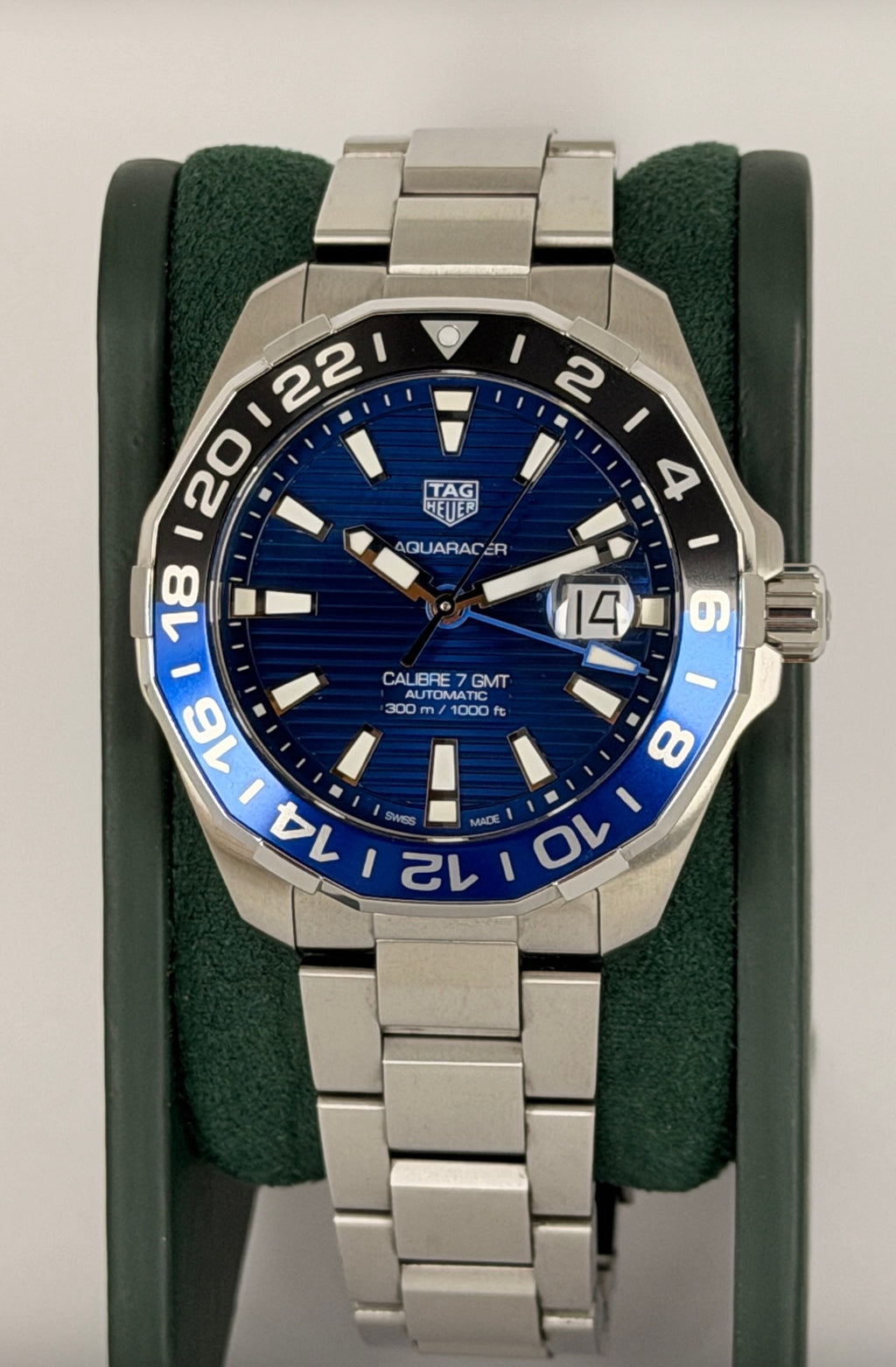 TAG Heuer Aquaracer 300M Full Set, neuwertiger Zustand