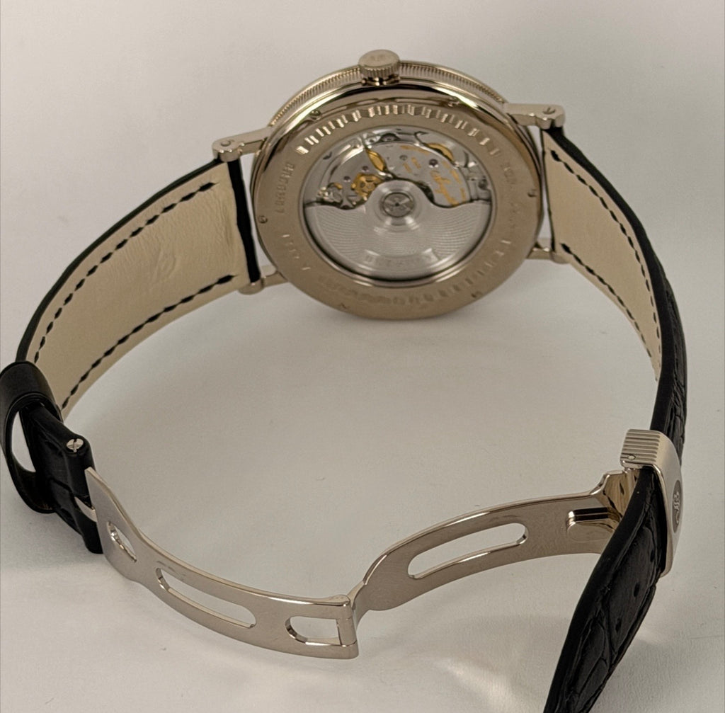 Breguet Classique Box und Papiere, Faltschließe, 18 K Weißgold