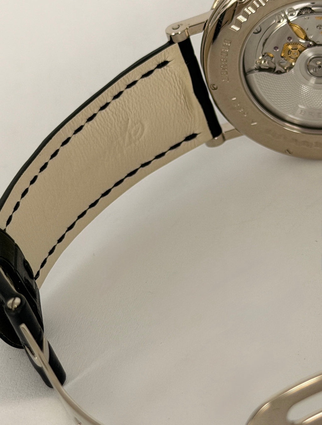 Breguet Classique Box und Papiere, Faltschließe, 18 K Weißgold