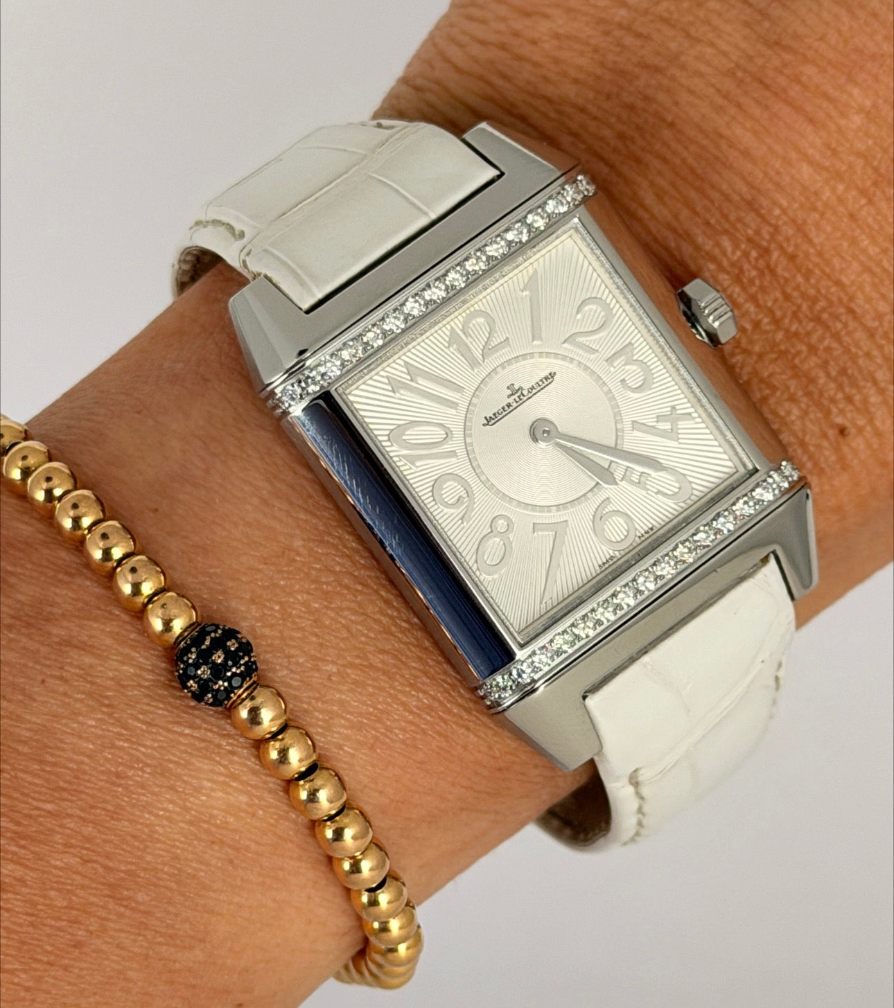 Jaeger-LeCoultre Reverso Squadra Lady mit Box und Papieren, wie neu