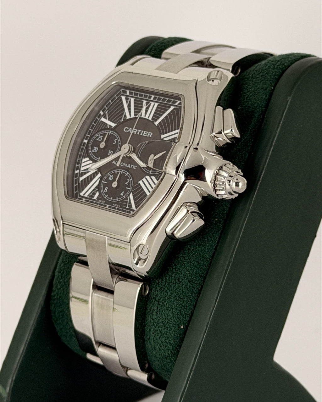 Cartier Roadster 2618 XL chronograph Box Und Papieren