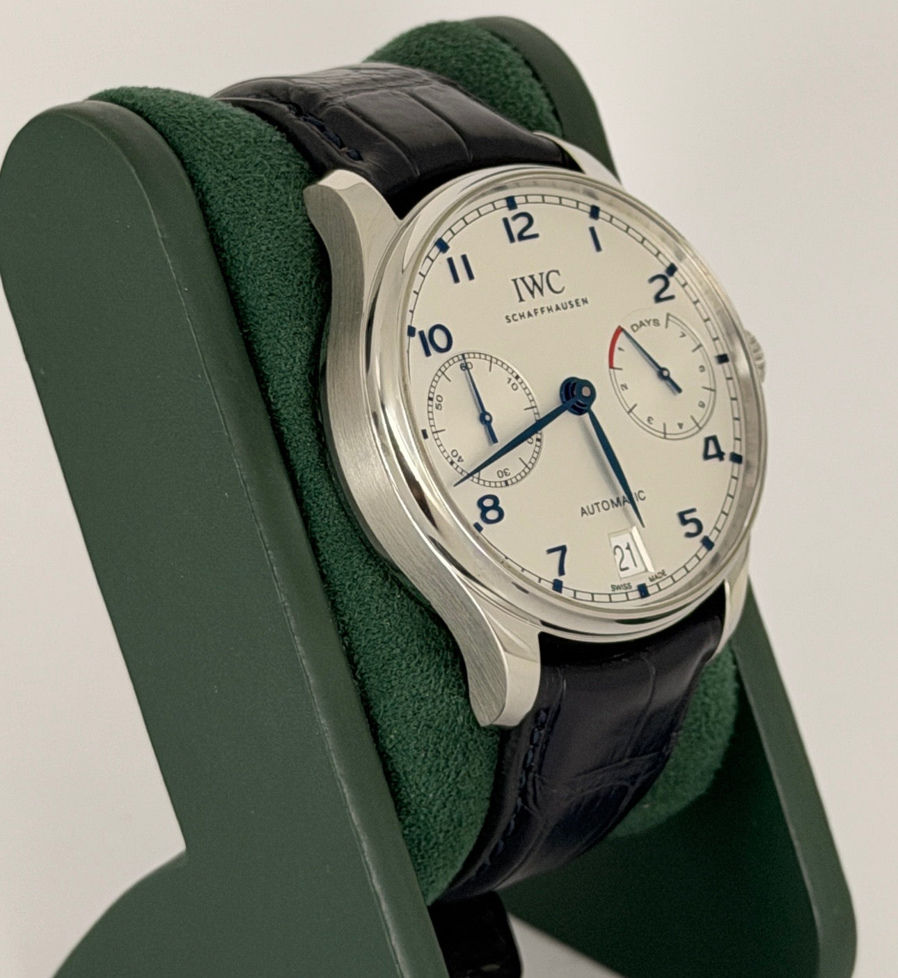 IWC Portuguese Automatic 7 Tage IW5001 mit Uhr und Garantiekarte – bester Preis!
