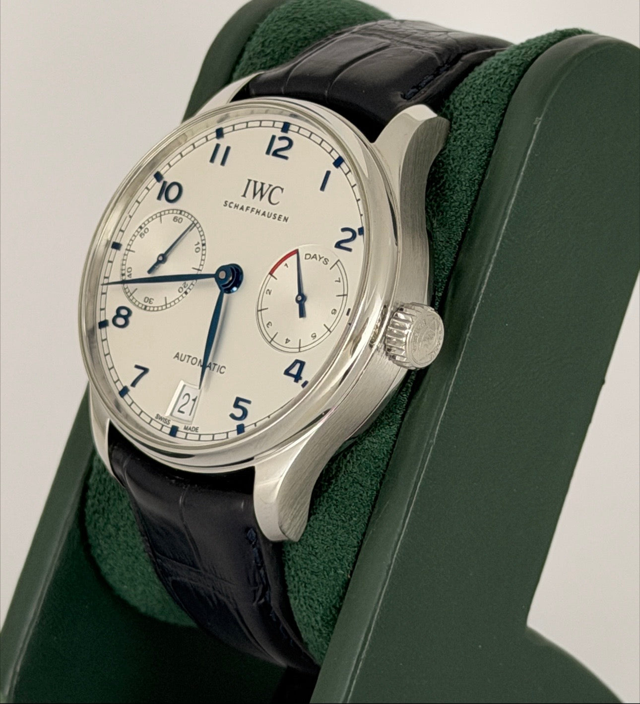 IWC Portuguese Automatic 7 Tage IW5001 mit Uhr und Garantiekarte – bester Preis!