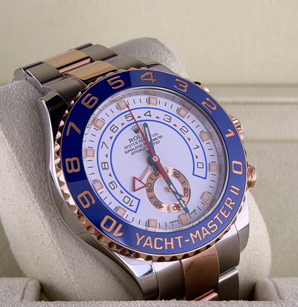 Rolex Yacht-Master II Stahl & 18K Roségold Full Set wie neu