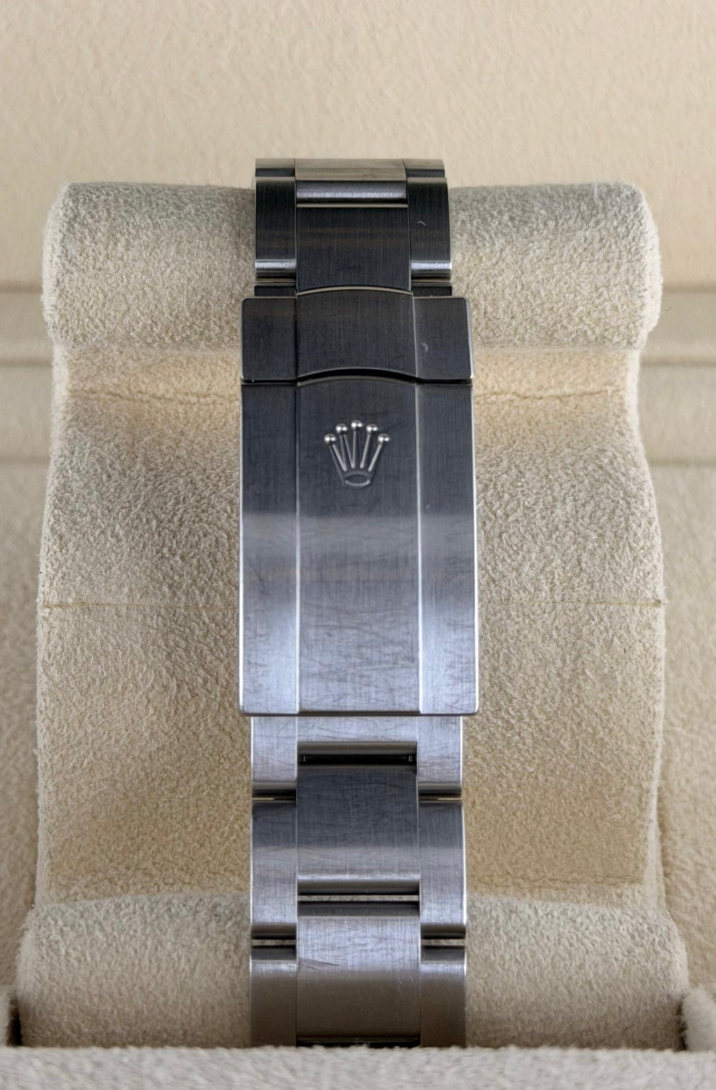 Rolex Oyster Perpetual Grün 2024 Full Set in neuwertigem Zustand