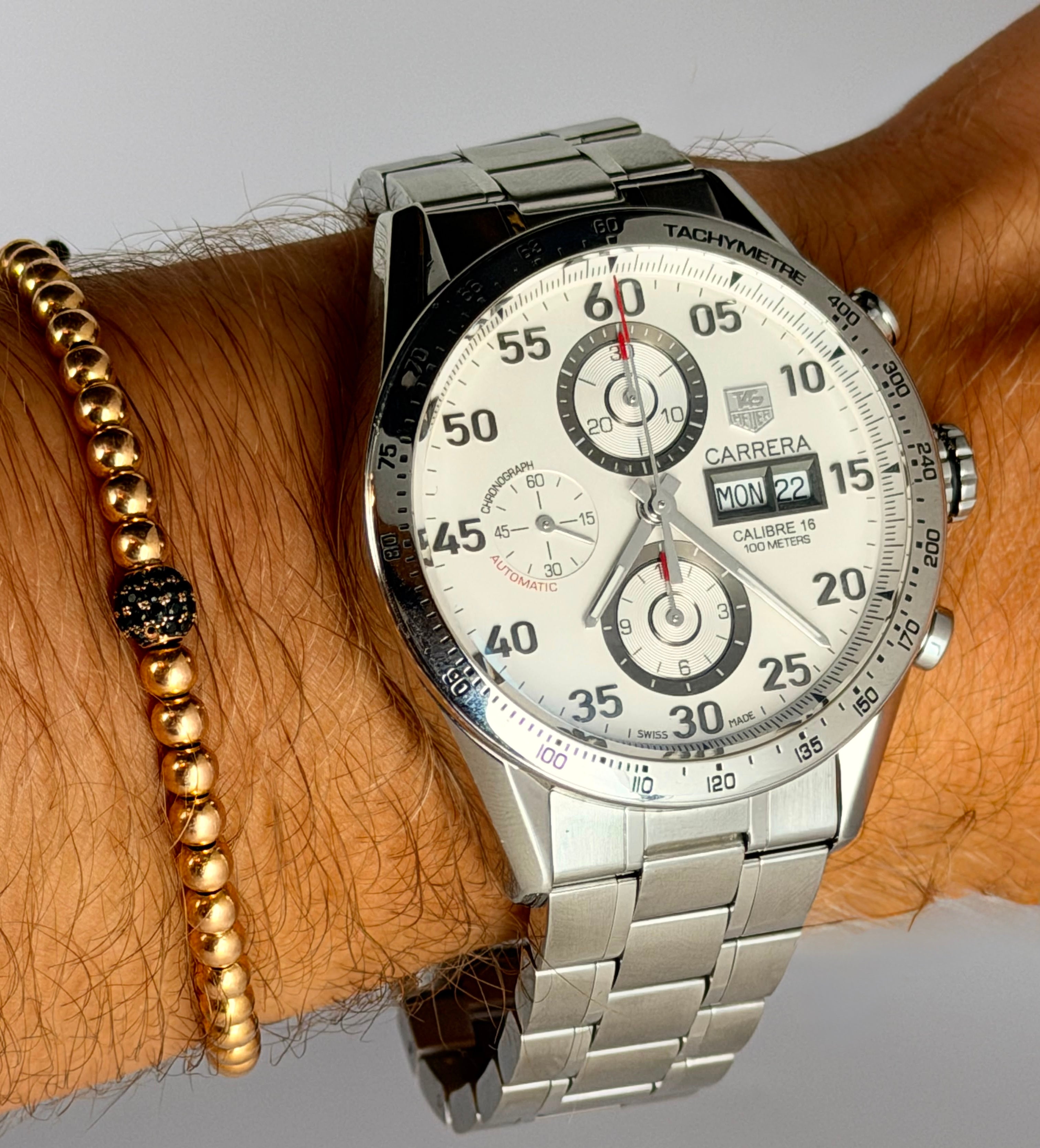 TAG Heuer Carrera Calibre 16 Wie Neu Mit orginal Papieren