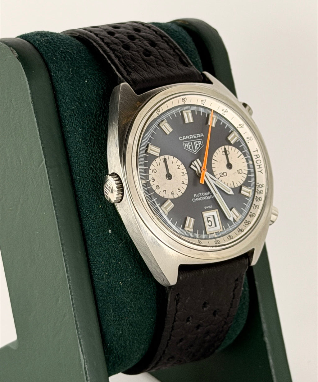 Heuer Carrera, nach großer Revision, alle Teile sind original!