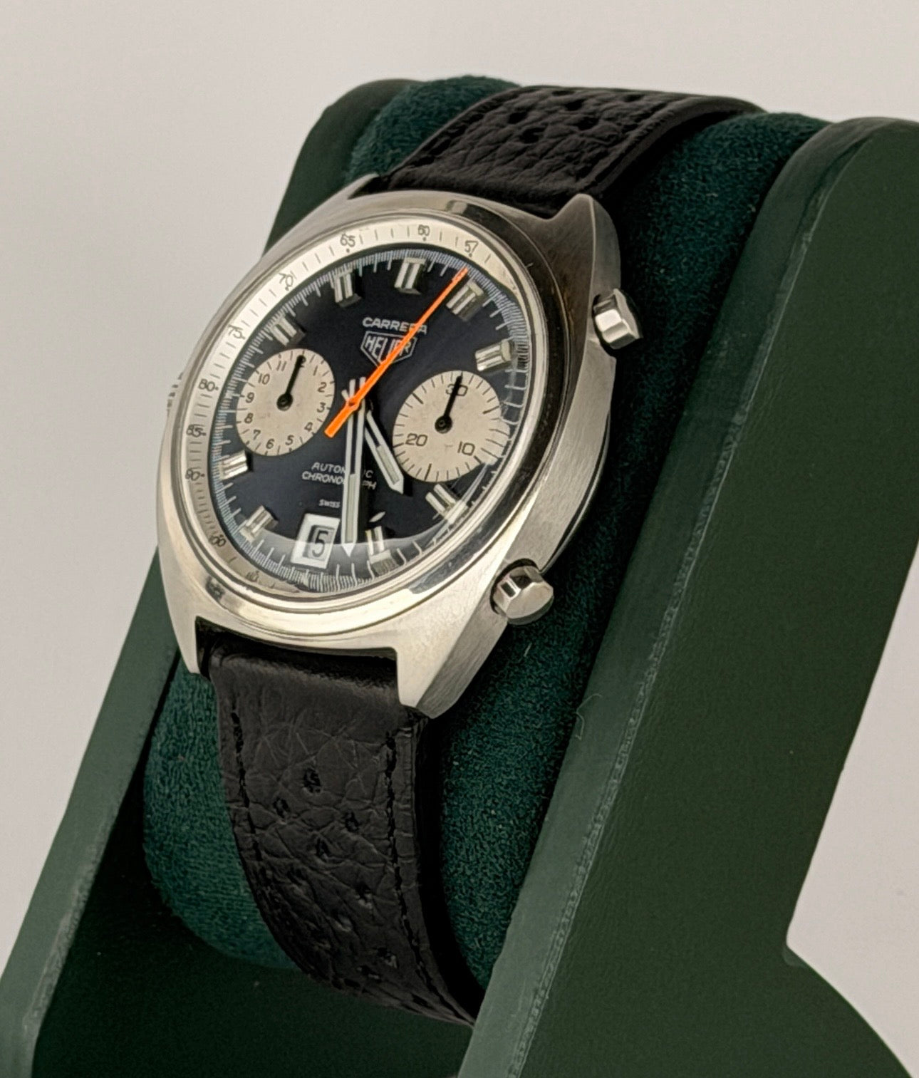 Heuer Carrera, nach großer Revision, alle Teile sind original!