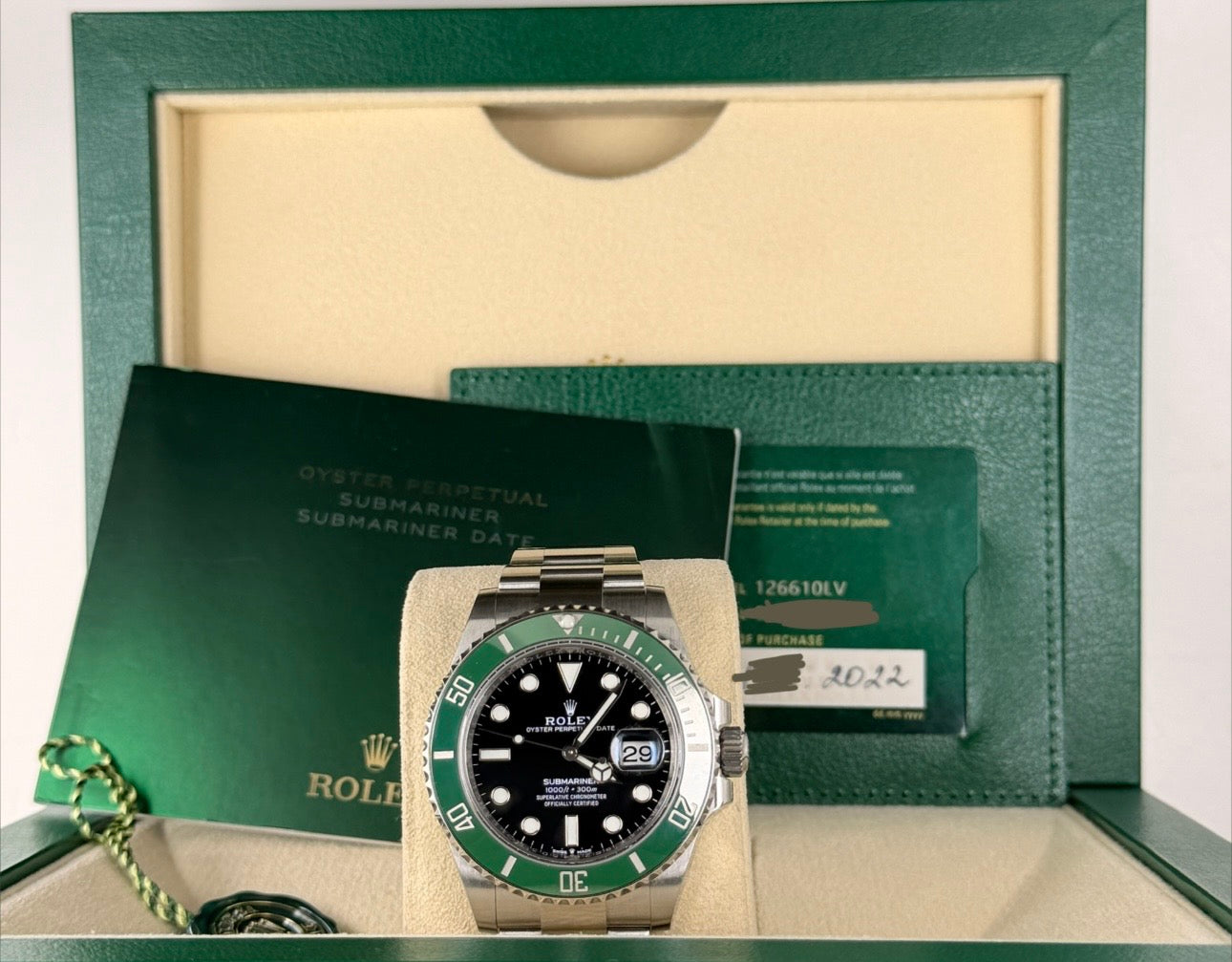 Rolex Submariner Date Ungetragen 2022 !