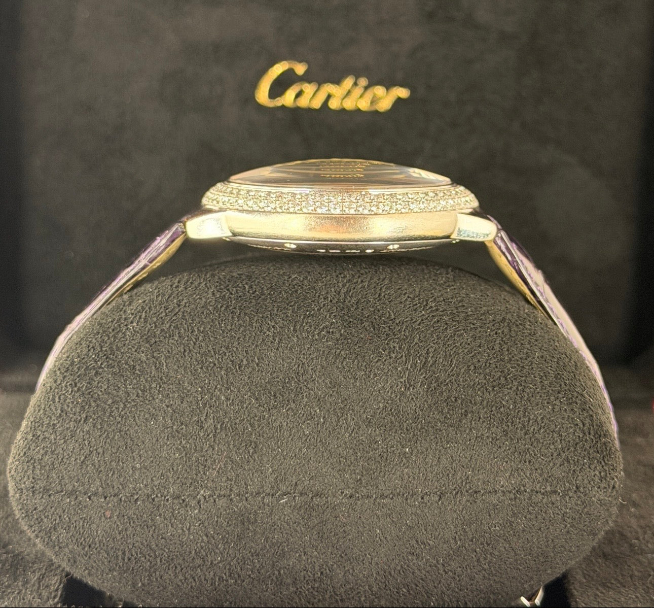 Cartier Ballon Bleu 44 mm 18 Karat Weißgold, werksseitige Diamanten, Full Set, UVP 45.000 €