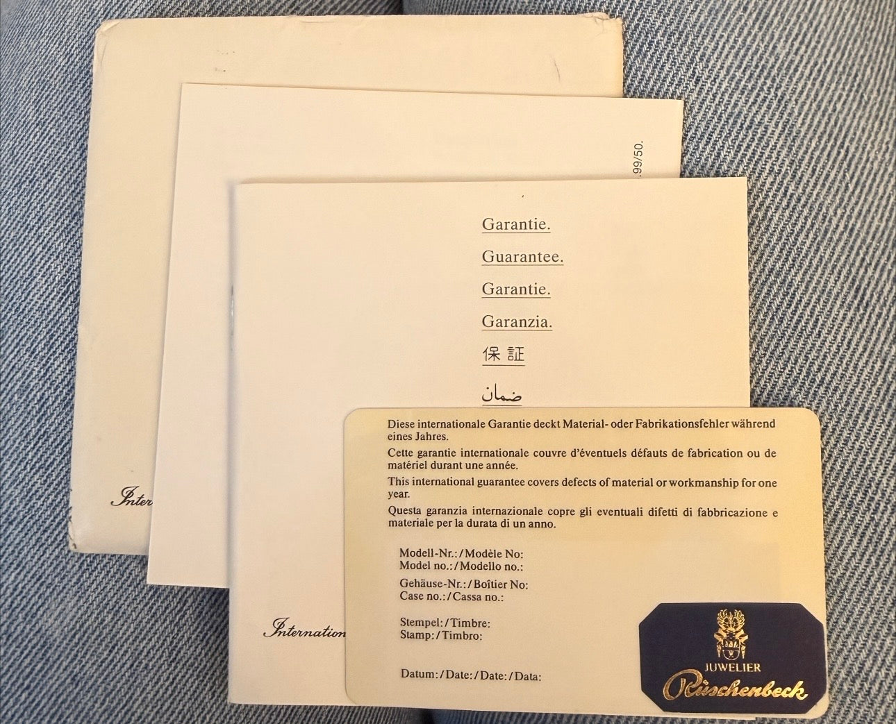 Omega Speedmaster Racing Master Full Set nach Service bei Omega