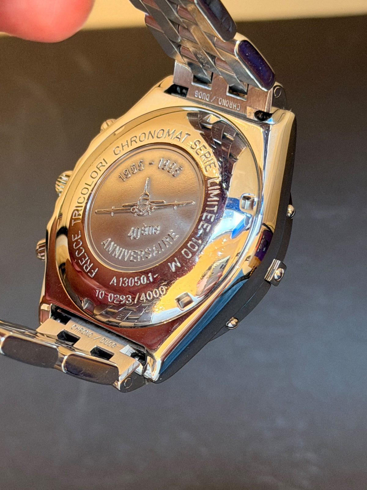 Breitling Shark Chronograph A13051 Limited Edition PAN, nach vollständigem Service