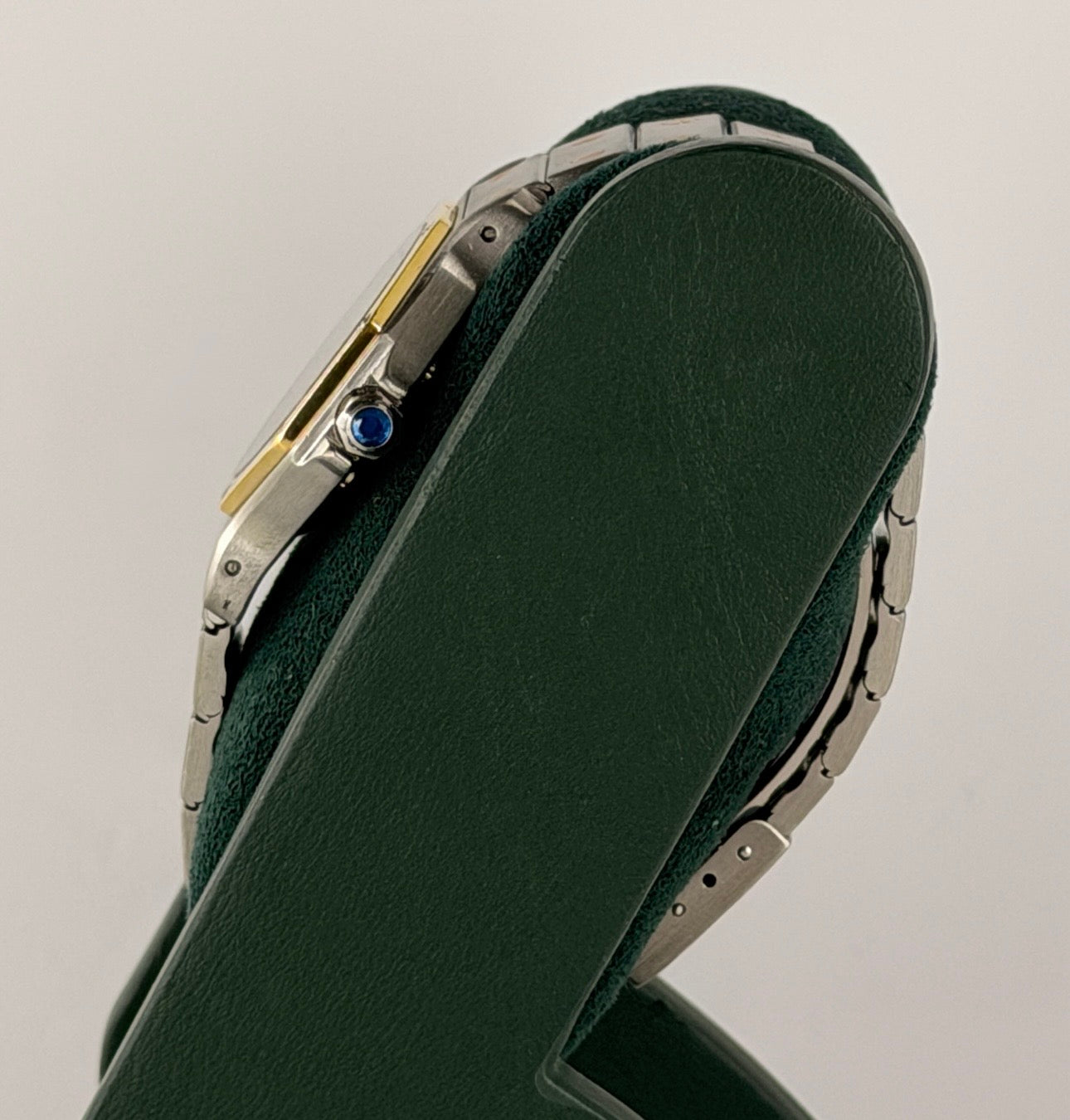 Cartier Santos Ronde Gold Nur Uhr Wie Neu Zustand