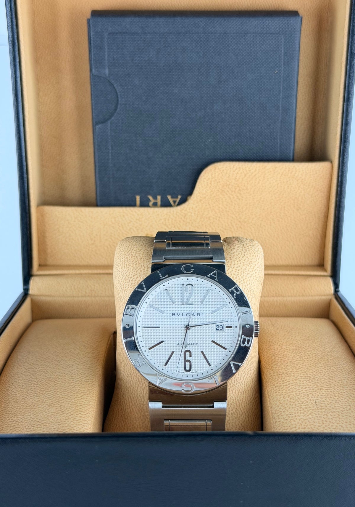Bulgari Bulgari, Box & Papiere, nach Service, wie neu