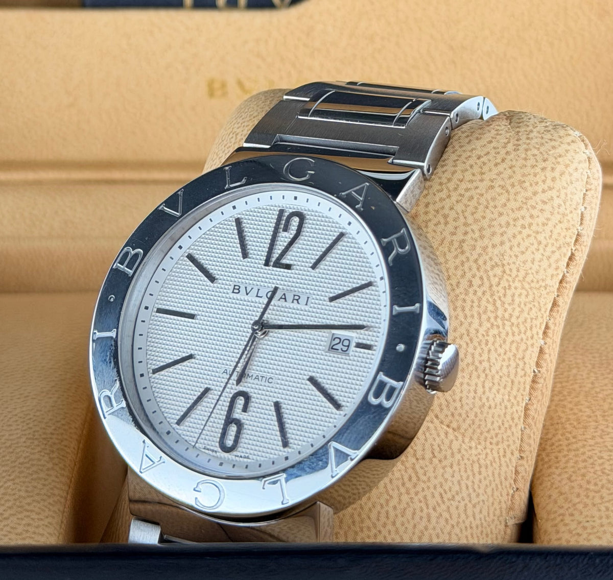 Bulgari Bulgari, Box & Papiere, nach Service, wie neu