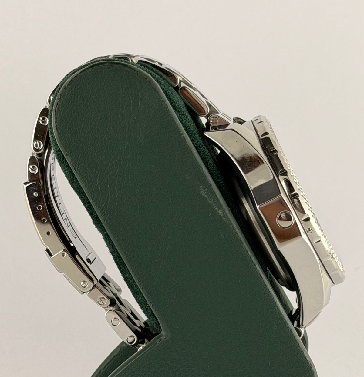 Breitling Bentley 6.75, A3364, blaues Zifferblatt, neuwertiger Zustand, nur mit Papieren