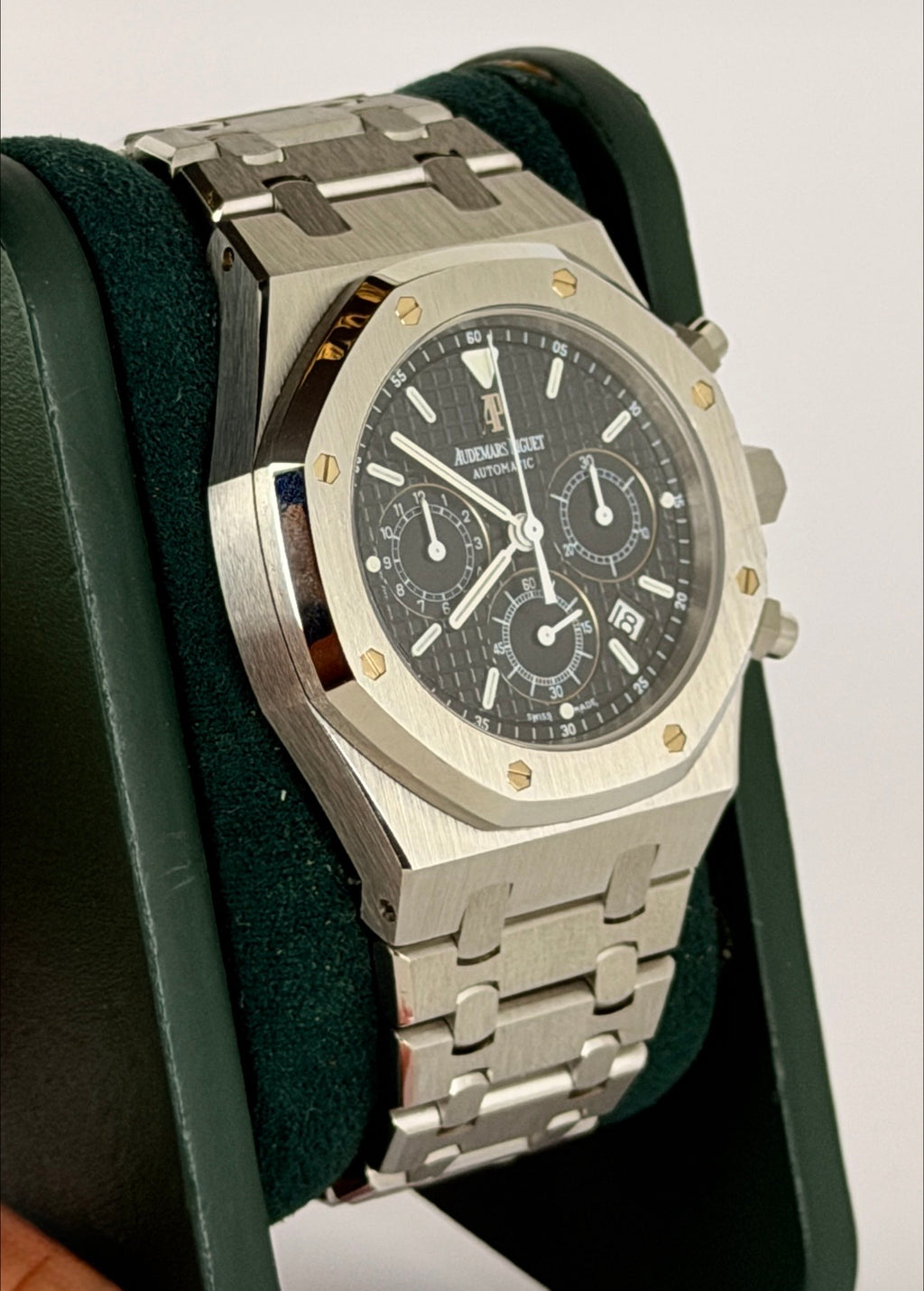 Audemars Piguet Royal Oak Chronograph Kasparov 39mm Full Set Nach Revision bei AP