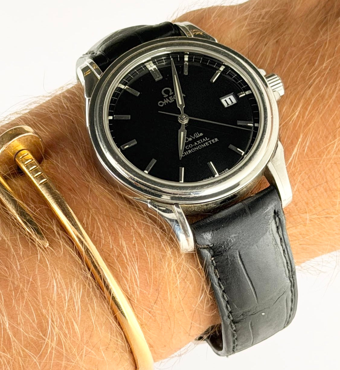 Omega De Ville Co-Axial nur Uhr, nach frischem Service