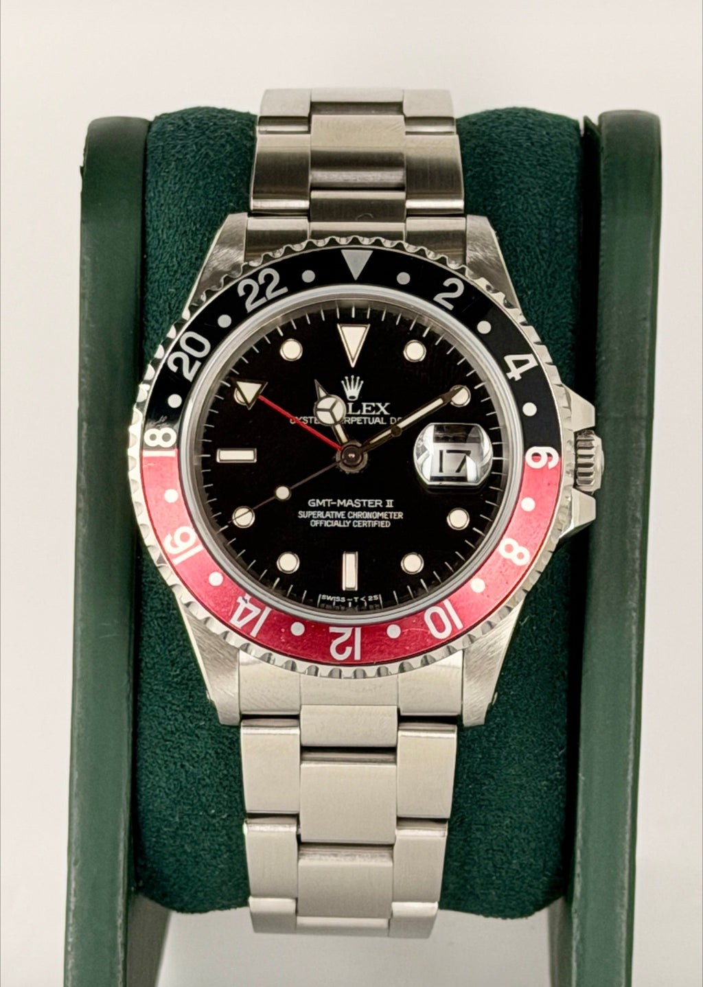 Rolex GMT-Master II Coke Wie Neu Zustand Nur UHR ! Serial W