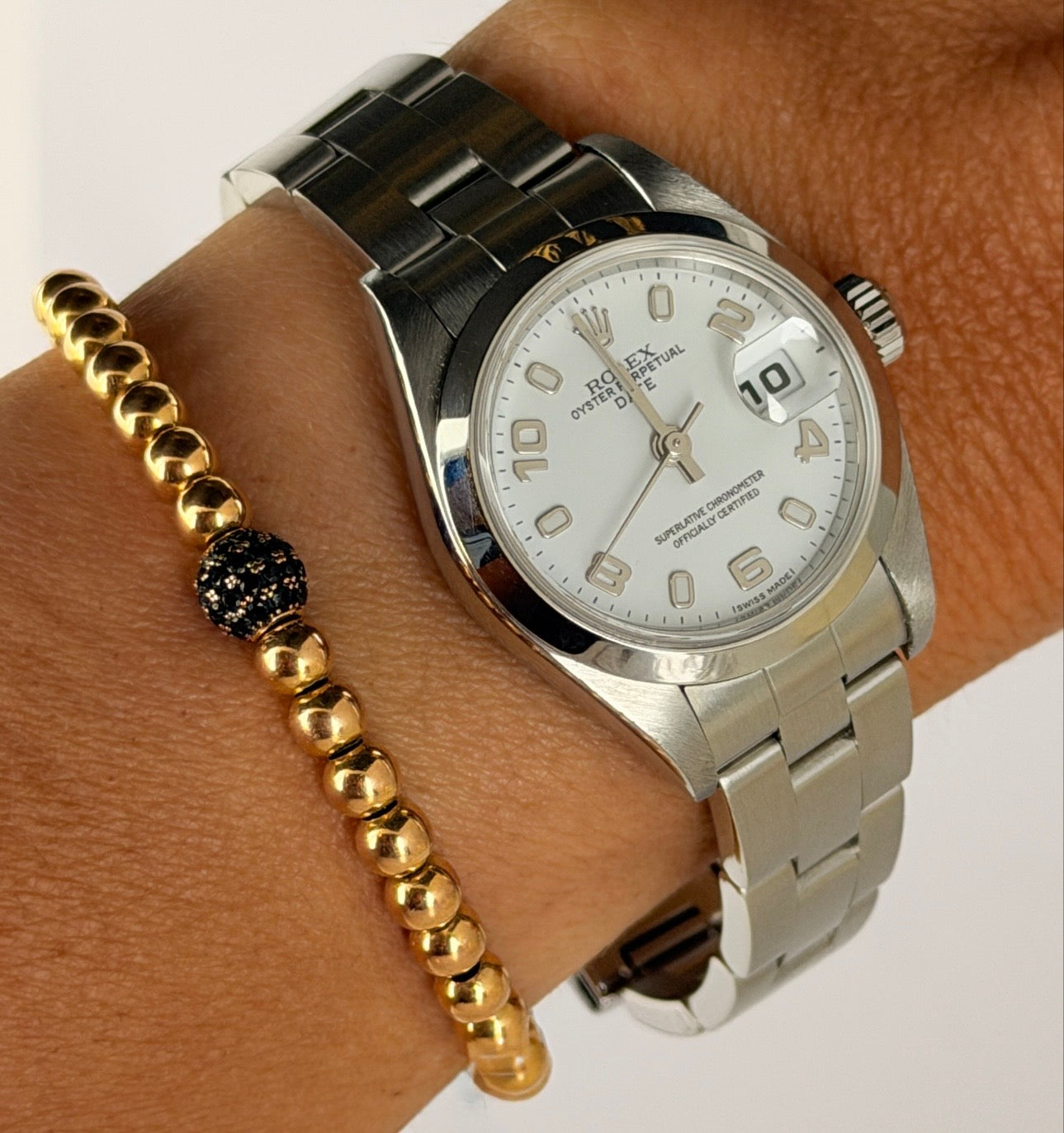 Rolex Oyster Perpetual Lady Date Lady-Datejust Box Und Papieren Wie Neu 2004