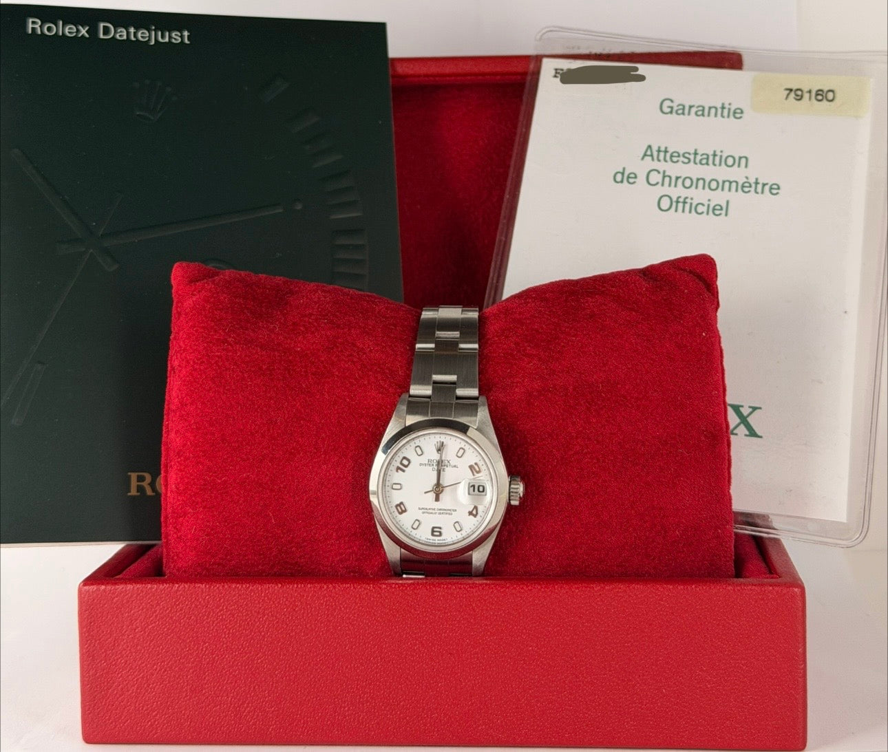 Rolex Oyster Perpetual Lady Date Lady-Datejust Box Und Papieren Wie Neu 2004