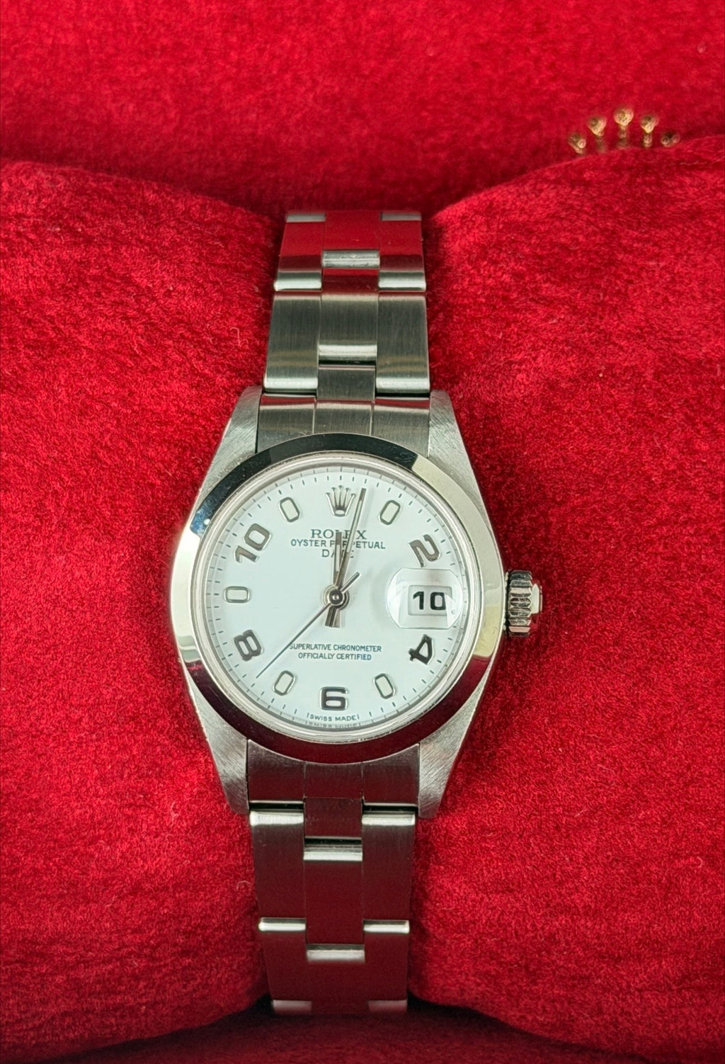 Rolex Oyster Perpetual Lady Date Lady-Datejust Box Und Papieren Wie Neu 2004