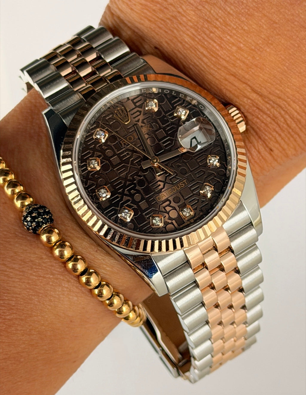 Rolex Datejust 36 2021 Wie Neu Choclate Jubilee Full Set