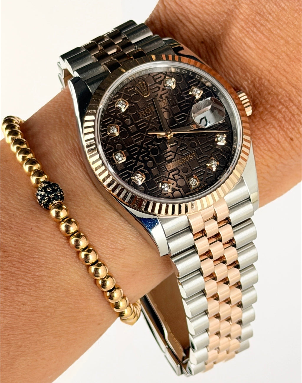 Rolex Datejust 36 2021 Wie Neu Choclate Jubilee Full Set
