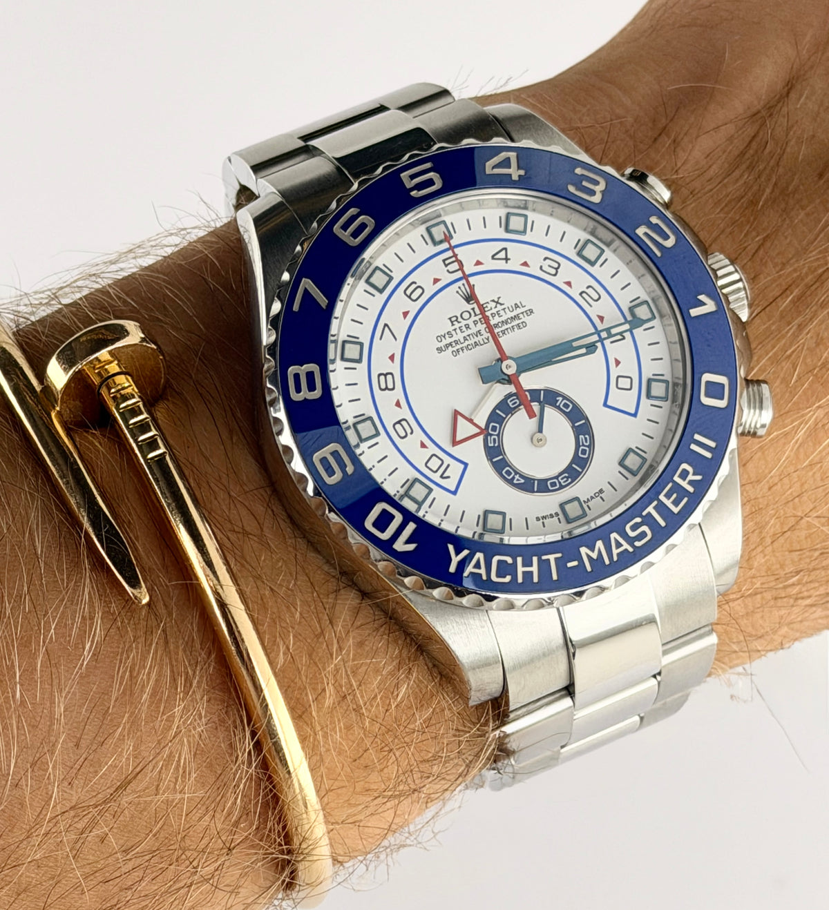 Rolex Yacht-Master II Box and Papers LC 126 Full Set Wie neu