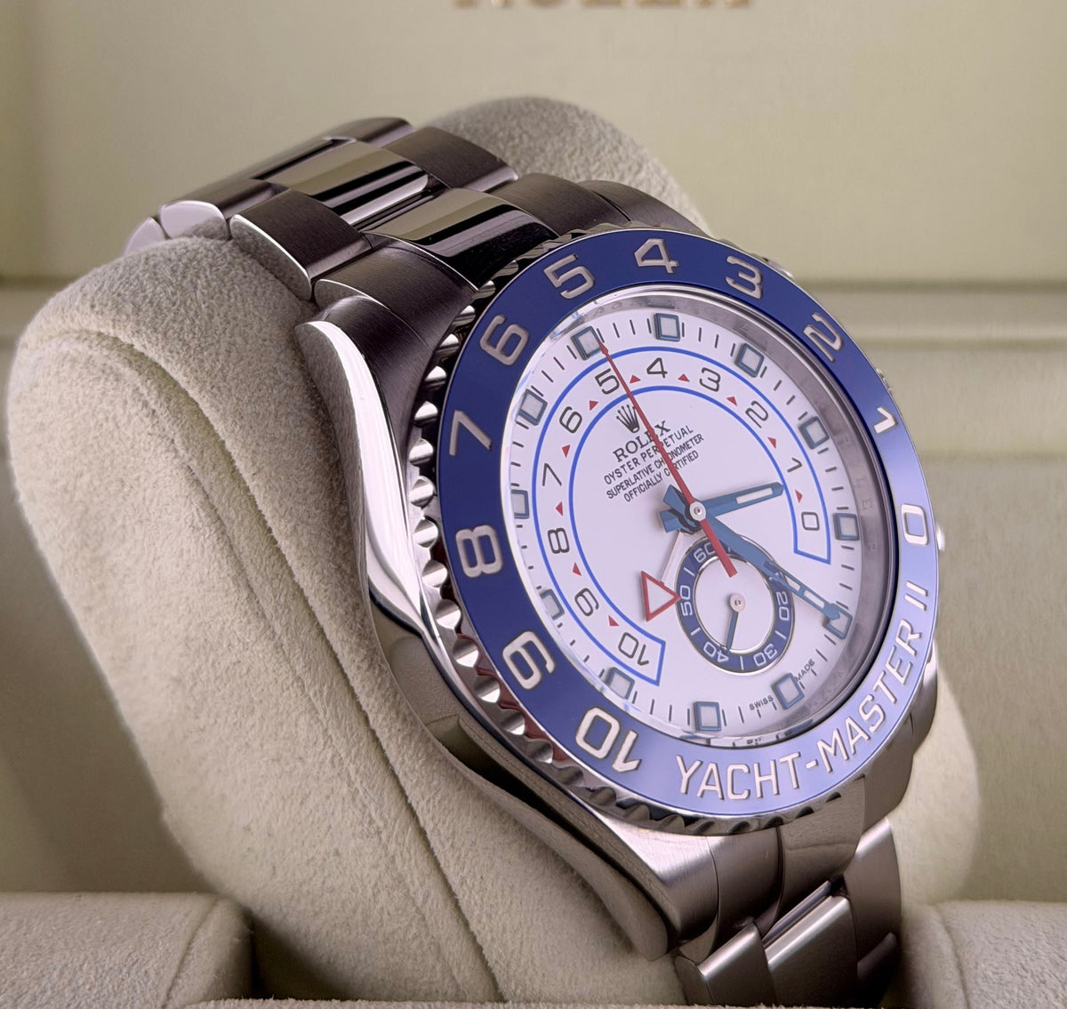 Rolex Yacht-Master II Box and Papers LC 126 Full Set Wie neu