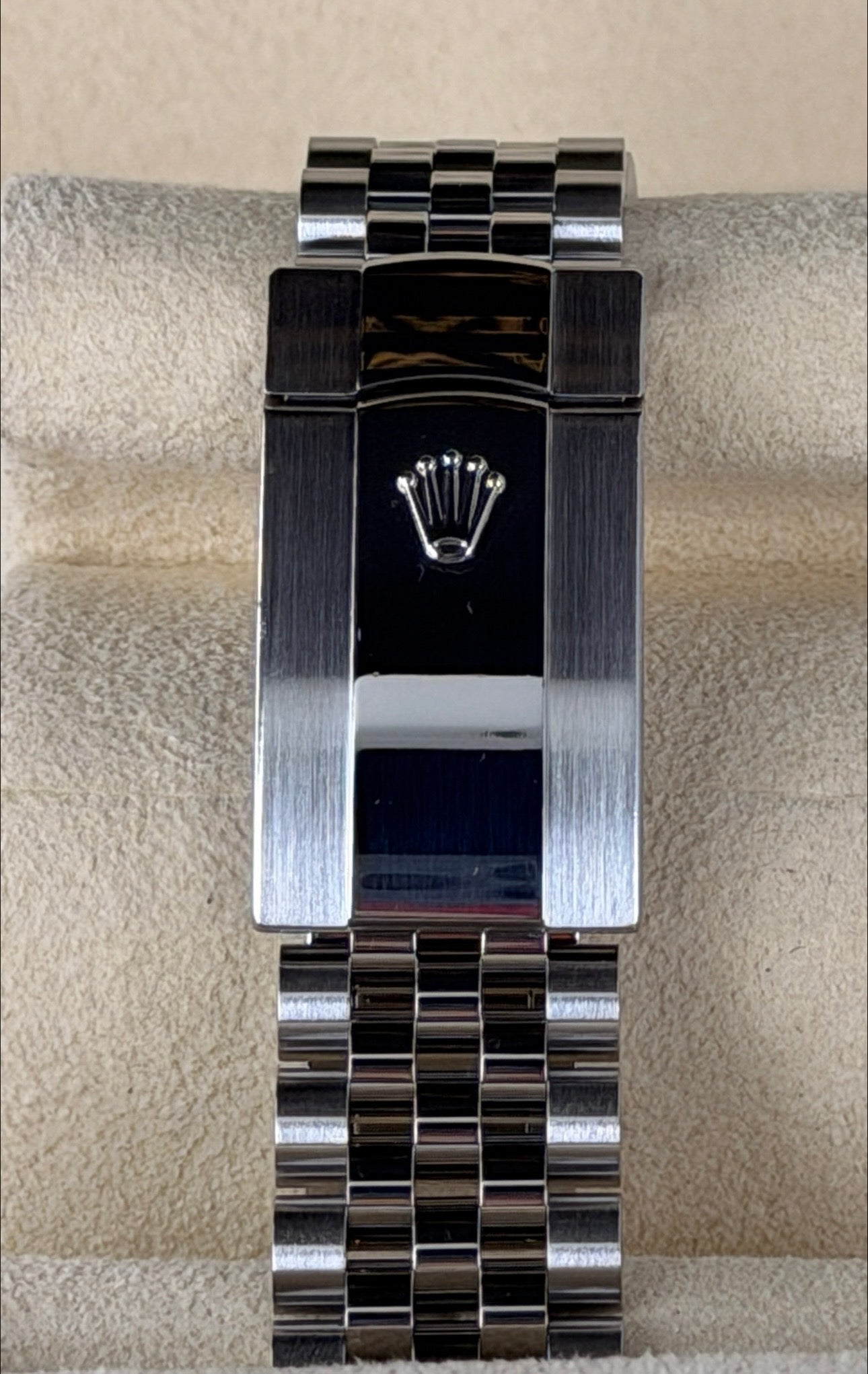 Rolex Datejust 41 Box und Papieren Wie Neu Zustand Blau Stick Zifferblat 18k