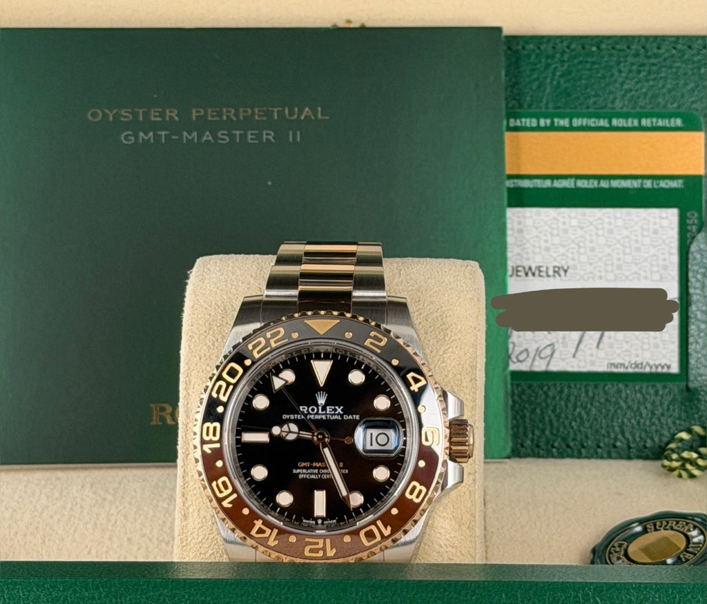 Rolex GMT-Master II Box Und Papieren Wie Neu Zustand
