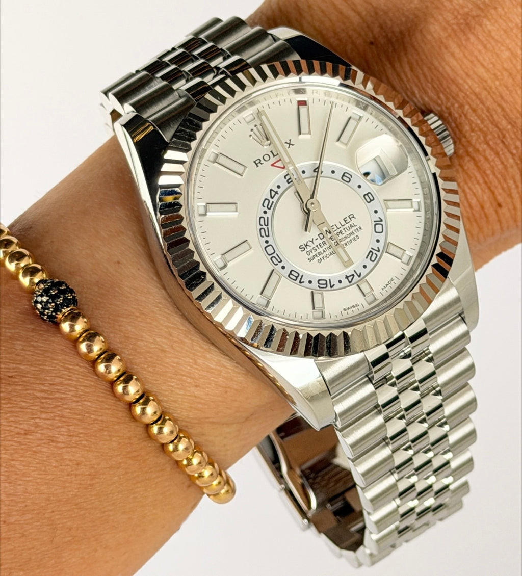 Rolex Sky-Dweller Jubille 2022 Wie Neu Zustand Box und Papieren