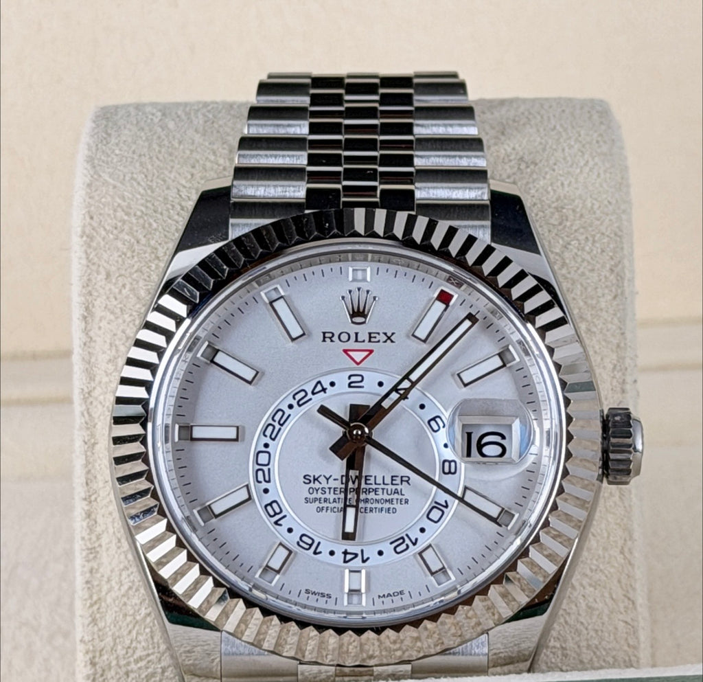 Rolex Sky-Dweller Jubille 2022 Wie Neu Zustand Box und Papieren