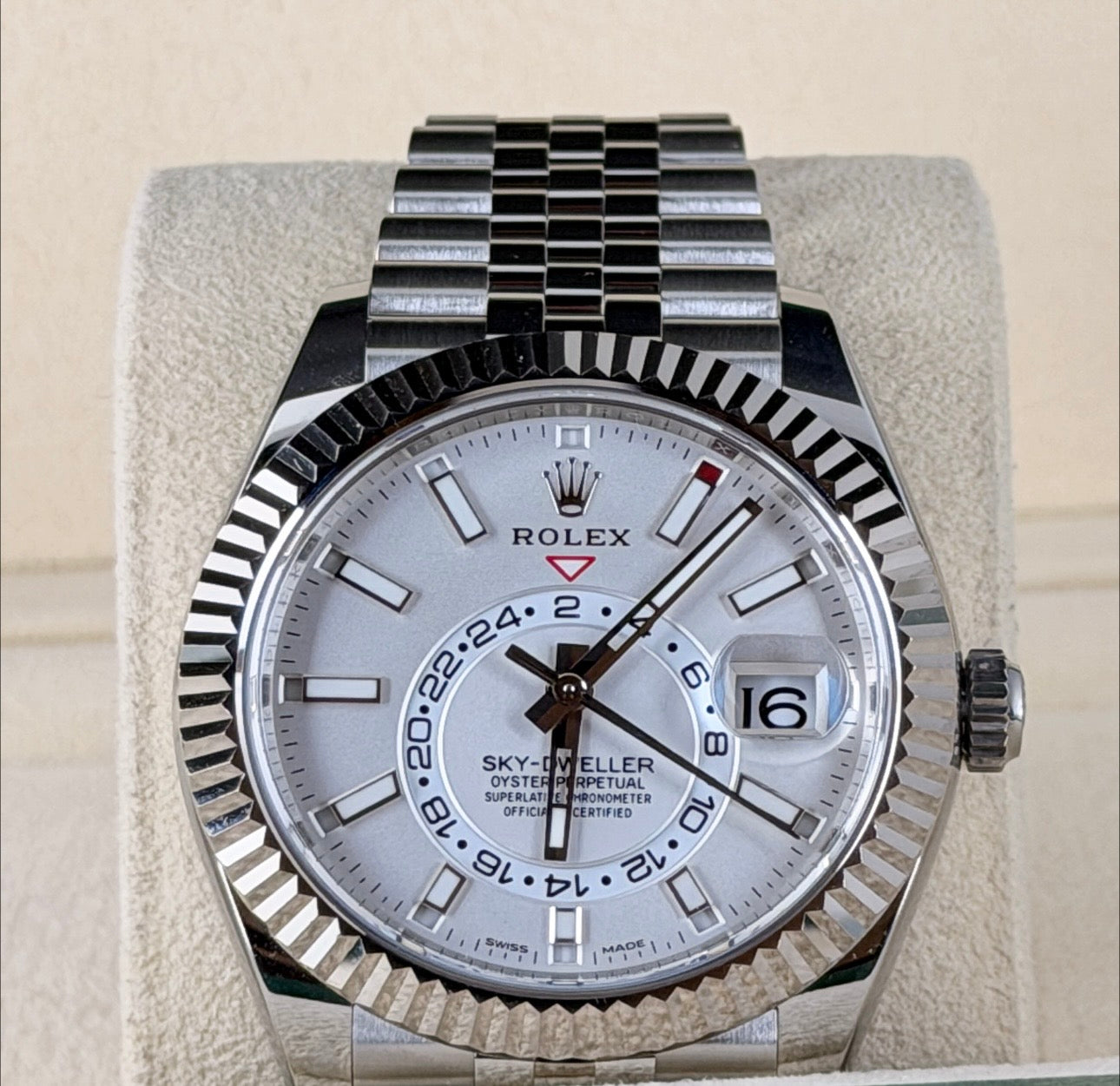Rolex Sky-Dweller Jubille 2022 Wie Neu Zustand Box und Papieren