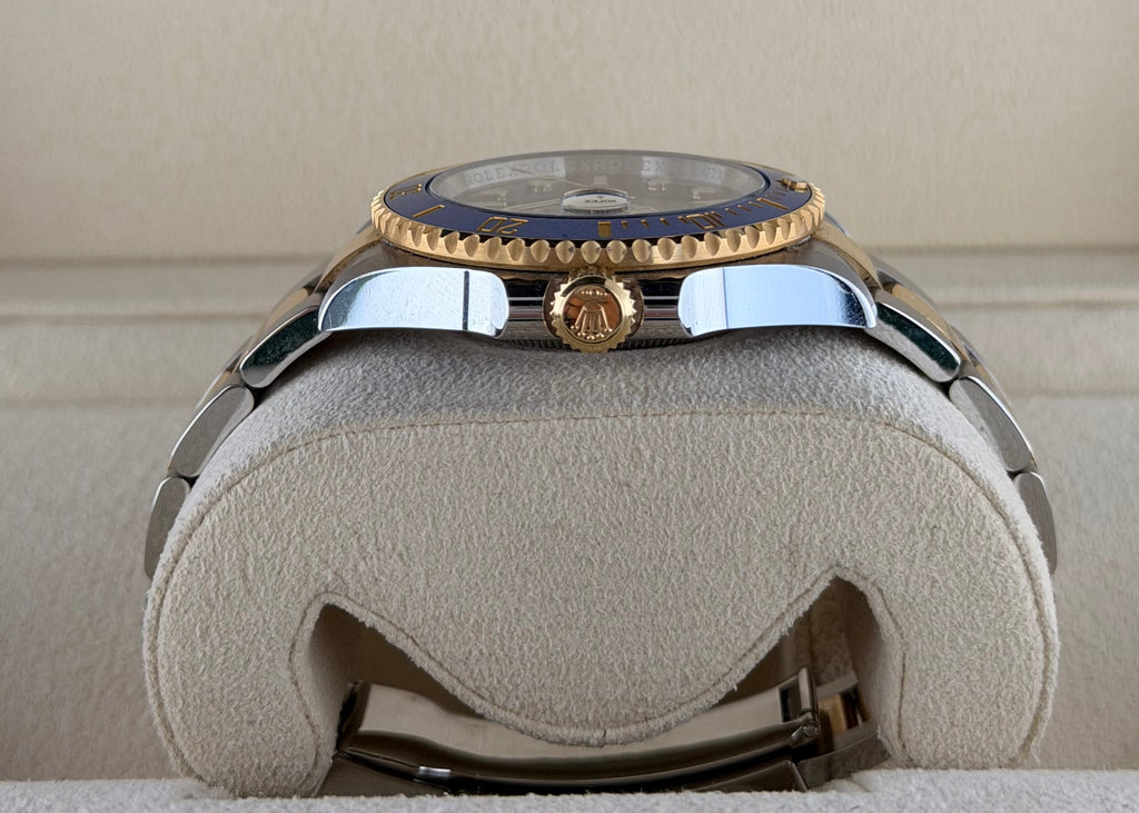 Rolex Submariner Date Bluesy, Box & Papiere, 2020, unpoliert, Full Set