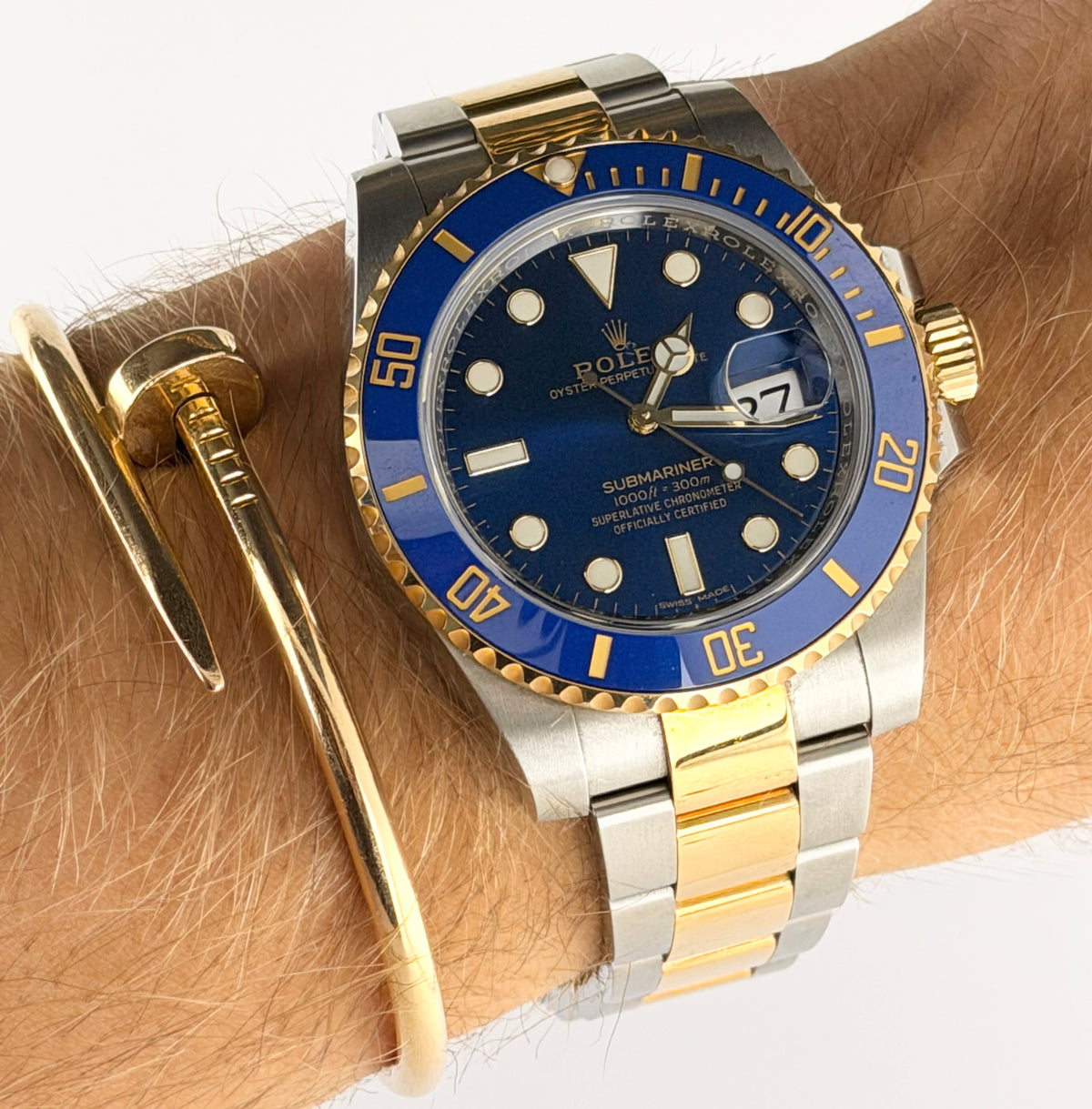 Rolex Submariner Date Bluesy, Box & Papiere, 2020, unpoliert, Full Set