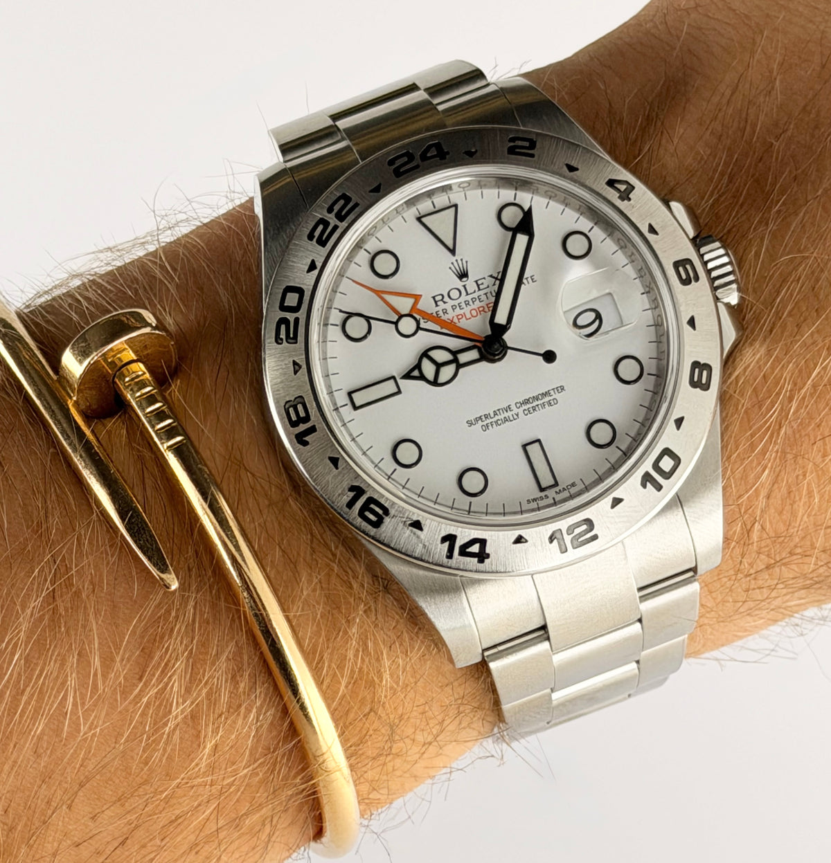 Rolex Explorer II 42 mm, 2014, Full Set, wie neu, nach einer frischen Revision