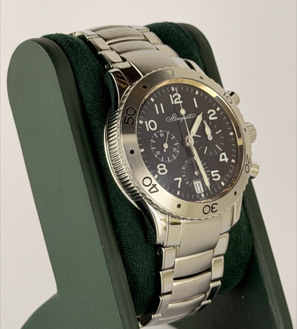 Breguet Type XX - XXI - XXII Transatlantique Box Und Papieren Wie Neu Zustand