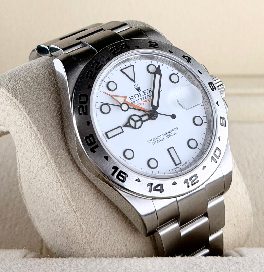 Rolex Explorer II 42 mm, 2014, Full Set, wie neu, nach einer frischen Revision