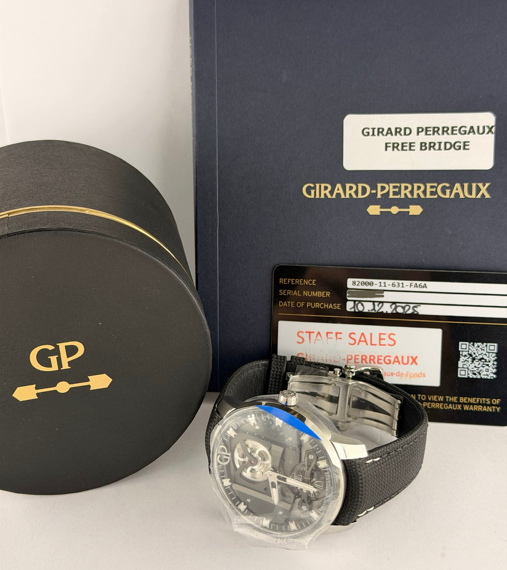 Girard Perregaux Bridges NEU Sticker, Box & Papiere 2025