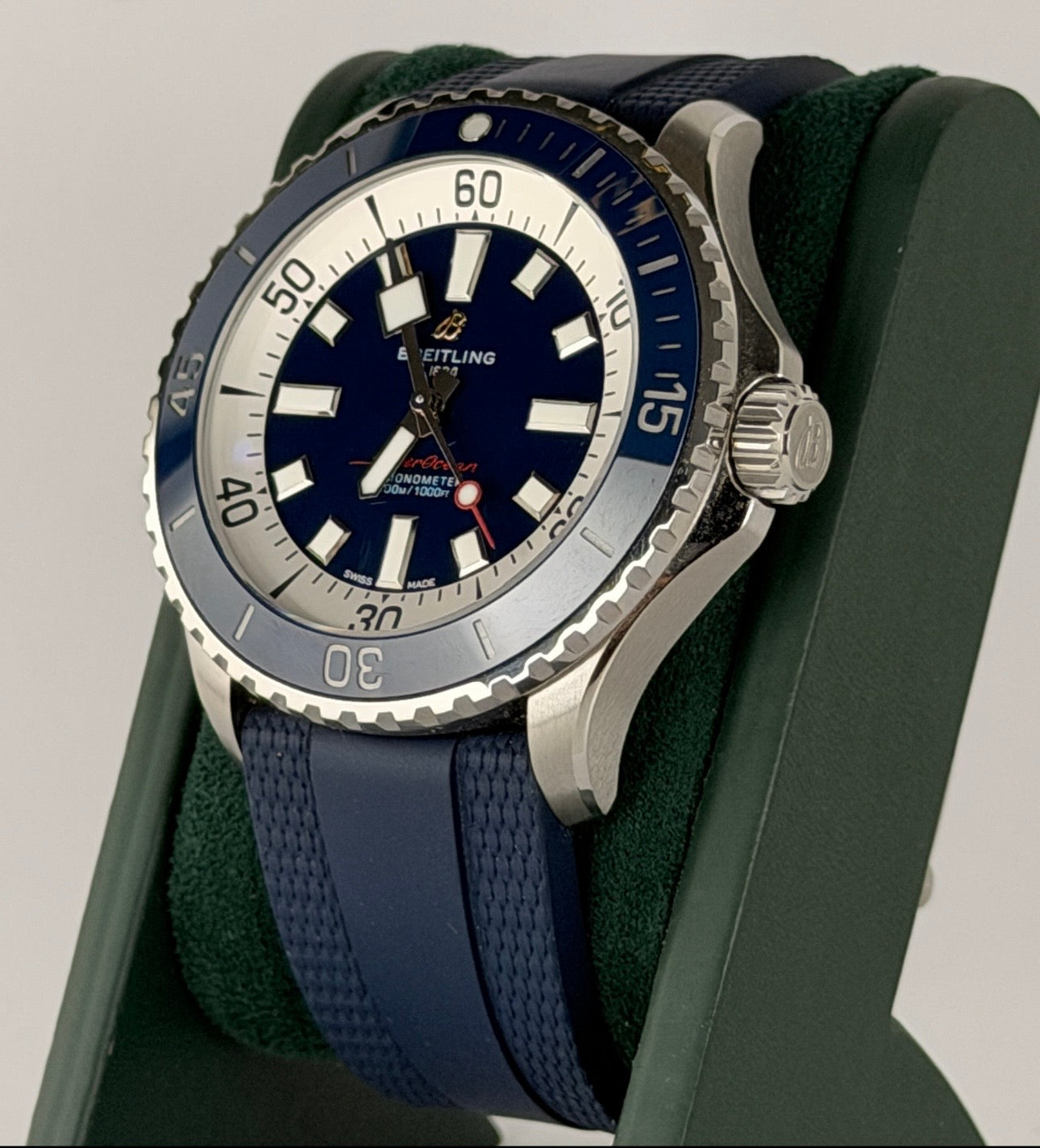 Breitling Superocean 46 Automatic 46 Box und Papieren Wie Neu Zustand