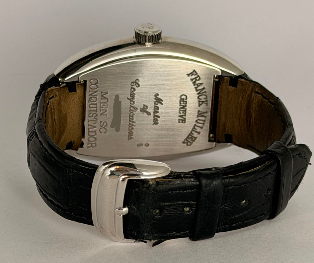 Franck Muller Conquistador 18K weissgold box und papieren